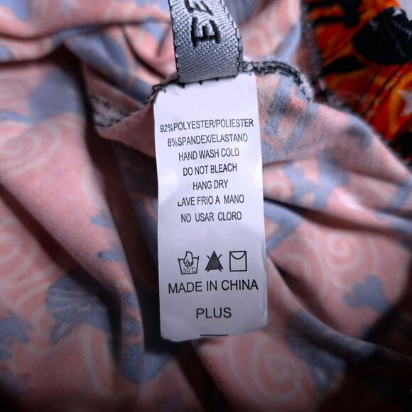 Halloween Black Cat Print Leggings Womens Plus OS Fits 12-18 Buttery Soft Stretc - Picture 6 of 6